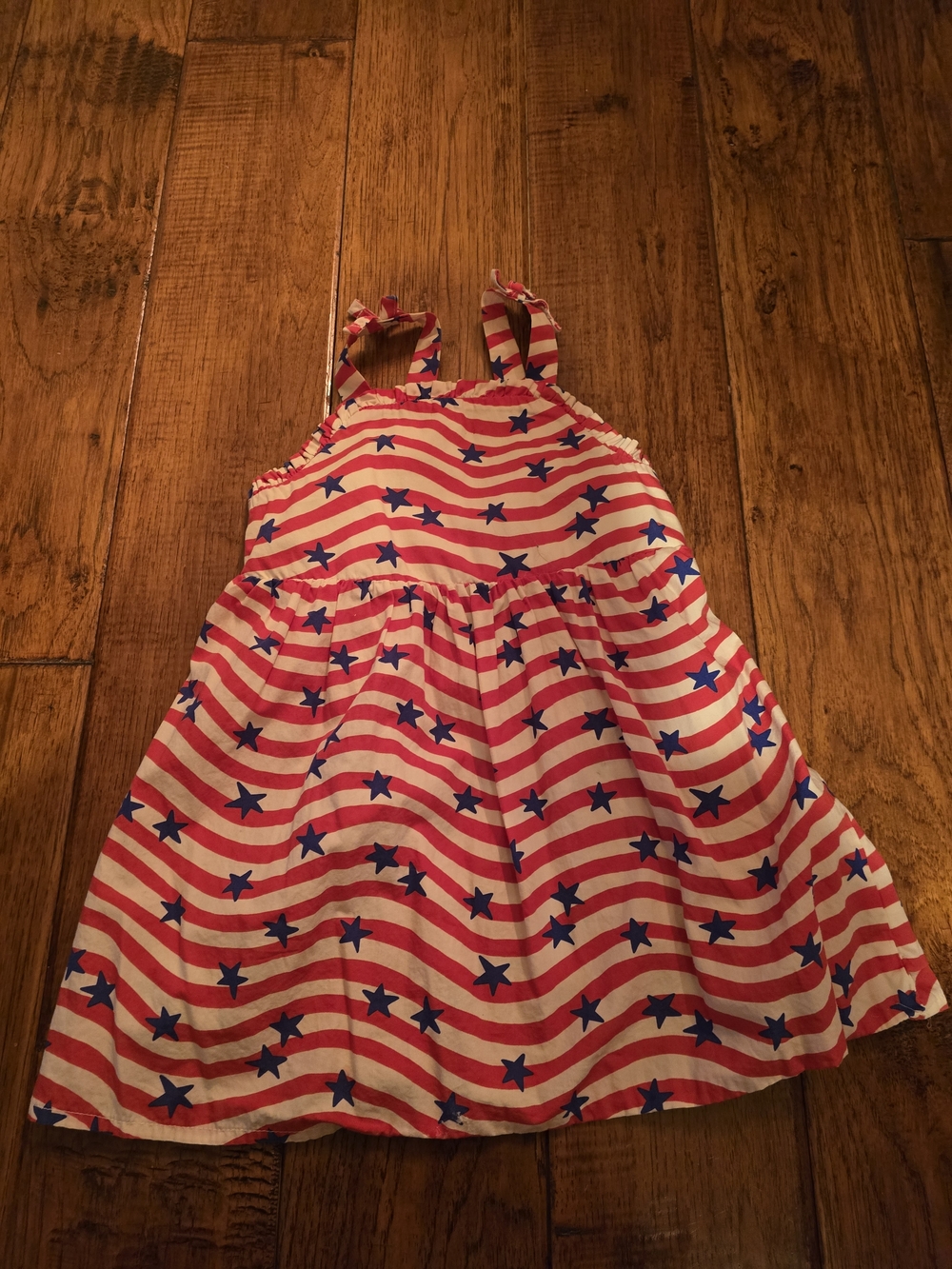 Cat & Jack Red, White & Blue Star Stripe Sundress
